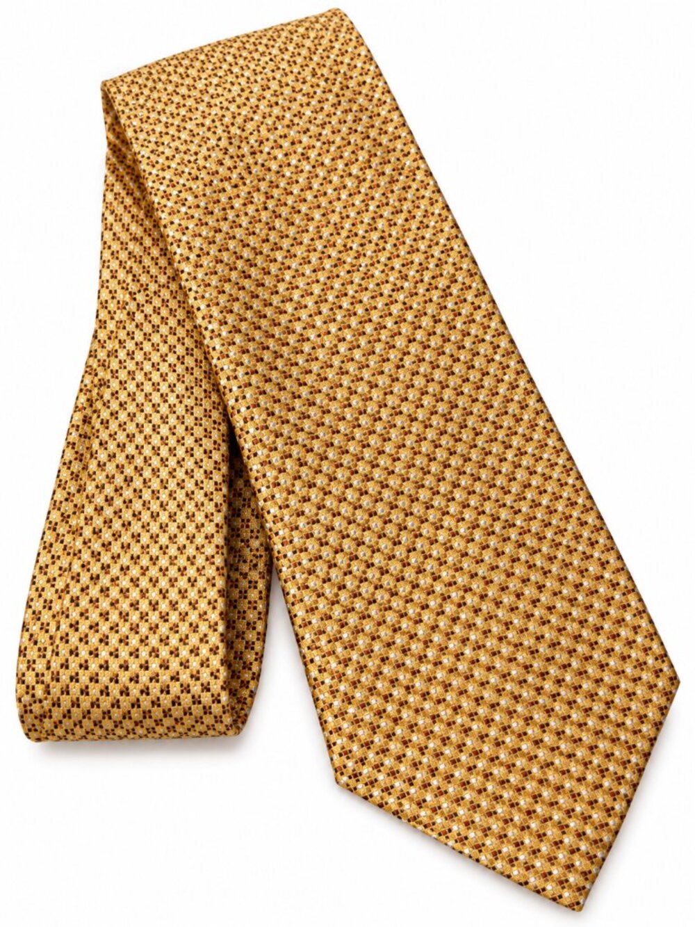 Golden! Jos. A. Bank Signature Collection 100% Silk Tie